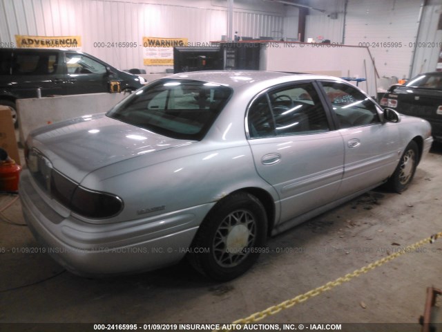 1G4HR54K7YU164041 - 2000 BUICK LESABRE LIMITED SILVER photo 4