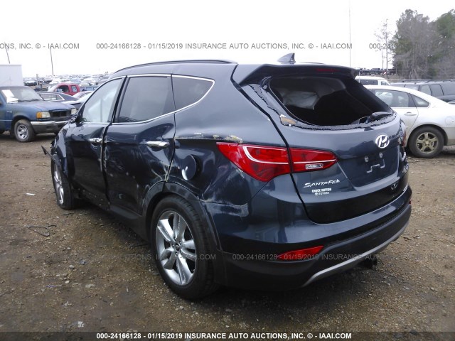 5XYZU3LA2DG088891 - 2013 HYUNDAI SANTA FE SPORT  GRAY photo 3