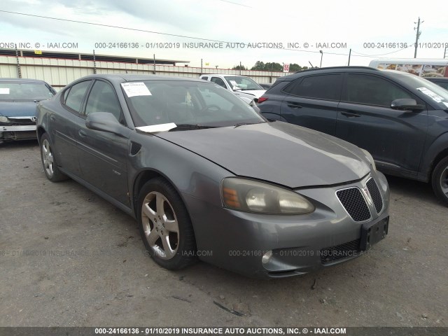 2G2WC55C181127524 - 2008 PONTIAC GRAND PRIX GXP GRAY photo 1