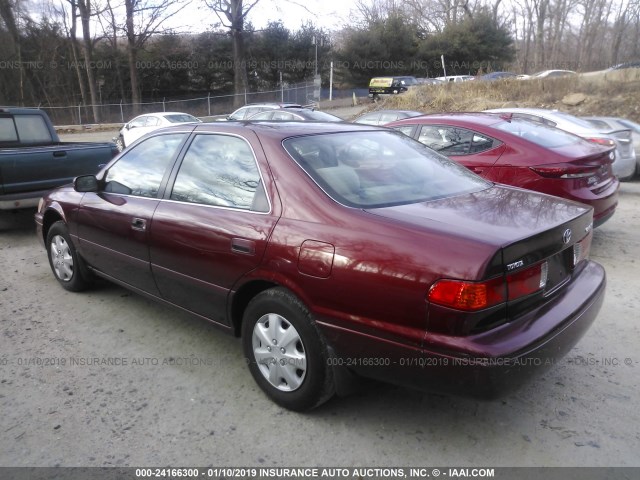 4T1BG22K2YU706403 - 2000 TOYOTA CAMRY CE/LE/XLE MAROON photo 3