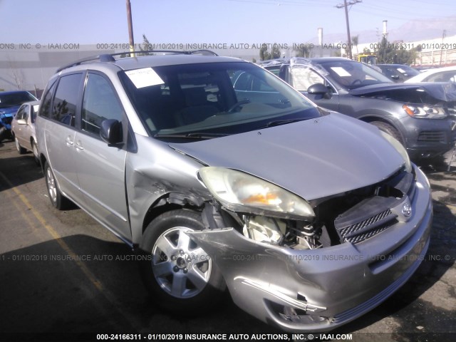 5TDZA23C14S108328 - 2004 TOYOTA SIENNA CE/LE SILVER photo 1