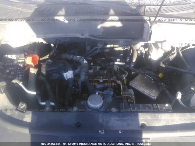 1GNLVFED0AS110976 - 2010 CHEVROLET TRAVERSE LT SILVER photo 10