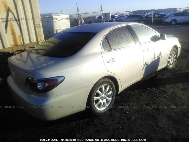 JTHBF30G236020613 - 2003 LEXUS ES 300 TAN photo 4