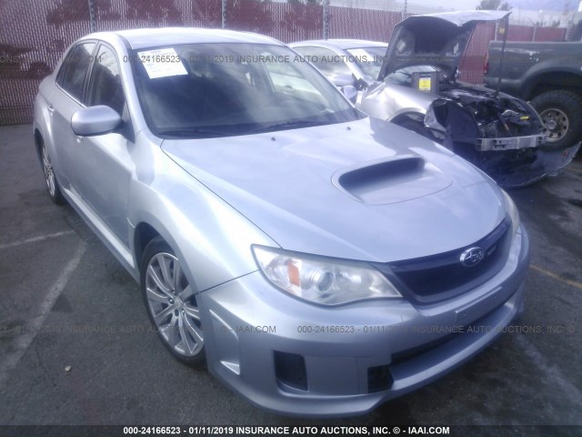 JF1GV7E64EG003848 - 2014 SUBARU IMPREZA WRX SILVER photo 1