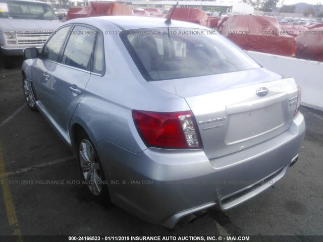 JF1GV7E64EG003848 - 2014 SUBARU IMPREZA WRX SILVER photo 3