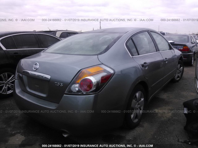 1N4AL21E37C183412 - 2007 NISSAN ALTIMA 2.5/2.5S GRAY photo 4