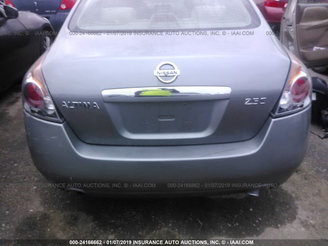 1N4AL21E37C183412 - 2007 NISSAN ALTIMA 2.5/2.5S GRAY photo 6