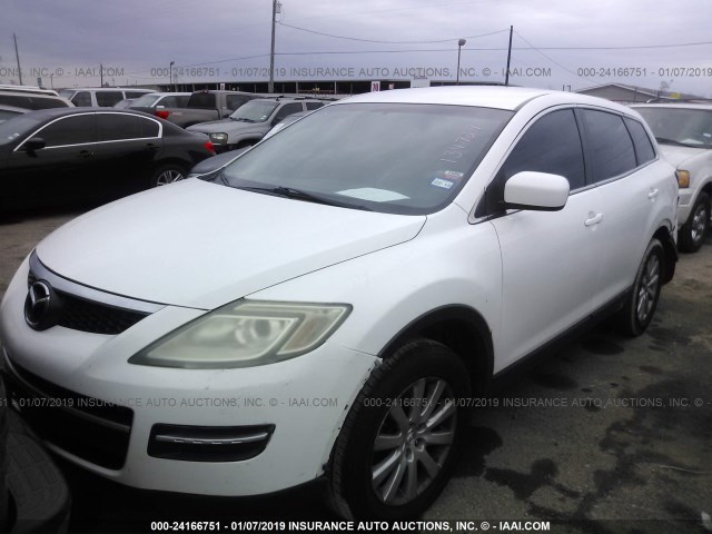 JM3TB28AX80134727 - 2008 MAZDA CX-9 WHITE photo 2