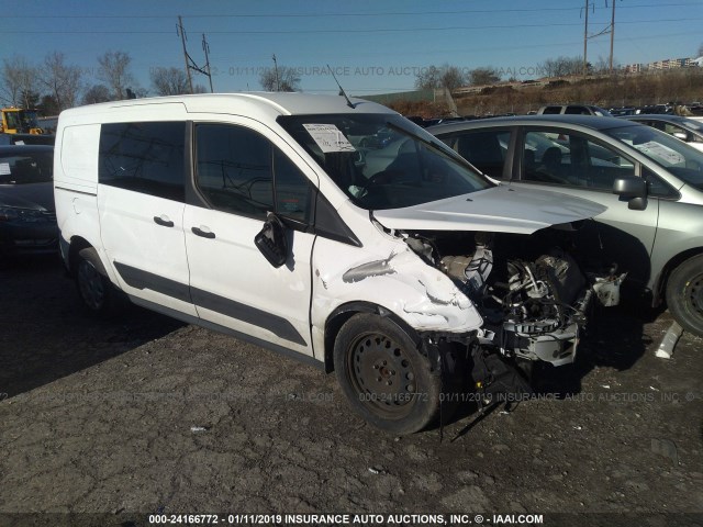 NM0LS7F72F1227601 - 2015 FORD TRANSIT CONNECT XLT WHITE photo 1