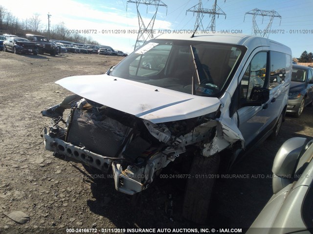 NM0LS7F72F1227601 - 2015 FORD TRANSIT CONNECT XLT WHITE photo 2