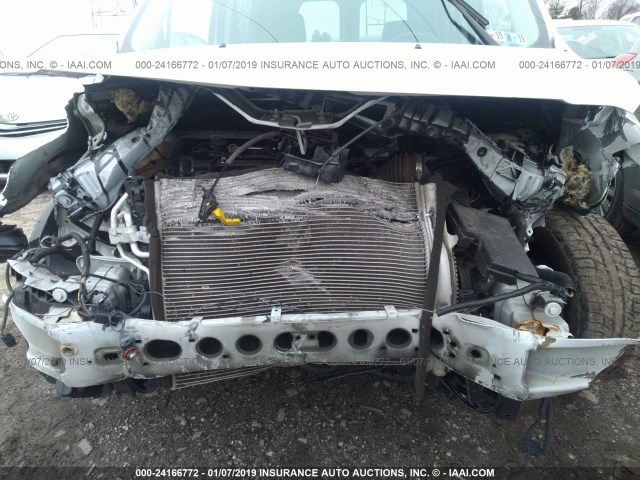 NM0LS7F72F1227601 - 2015 FORD TRANSIT CONNECT XLT WHITE photo 6