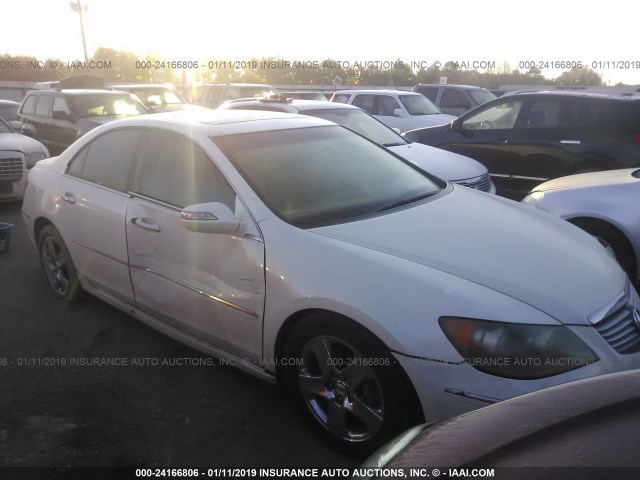 JH4KB16608C001615 - 2008 ACURA RL WHITE photo 1