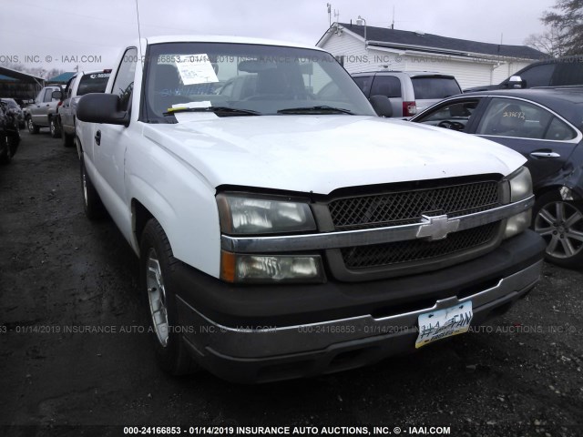 1GCEC14X84Z180811 - 2004 CHEVROLET SILVERADO C1500 WHITE photo 6