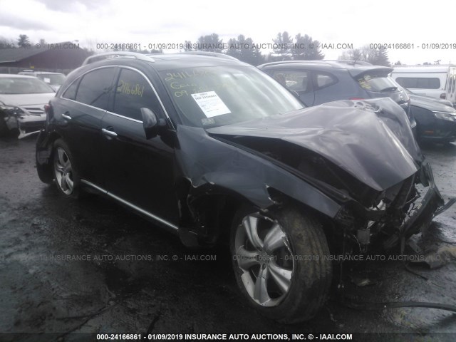 JNRAS18W69M153050 - 2009 INFINITI FX35 BLACK photo 1