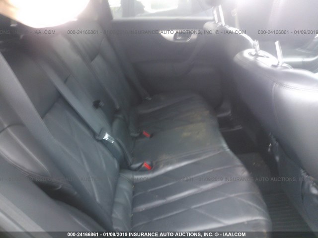 JNRAS18W69M153050 - 2009 INFINITI FX35 BLACK photo 8