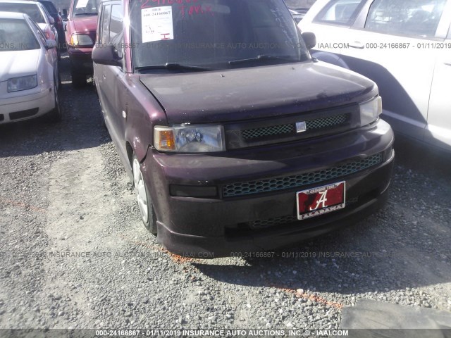 JTLKT334564035994 - 2006 TOYOTA SCION XB Tünd qırmızı foto 1
