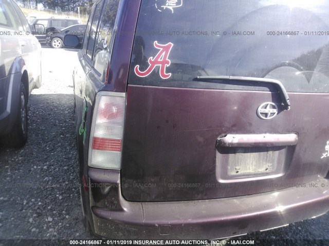 JTLKT334564035994 - 2006 TOYOTA SCION XB Tünd qırmızı foto 3