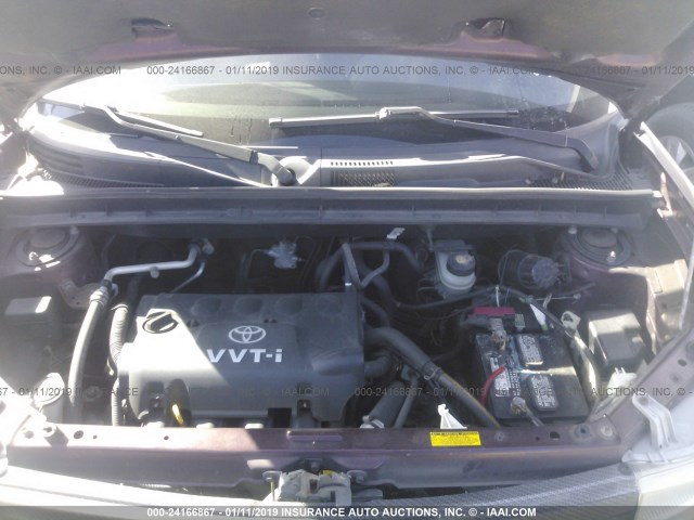 JTLKT334564035994 - 2006 TOYOTA SCION XB Tünd qırmızı foto 9