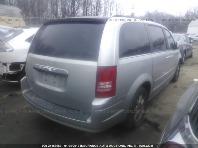 2A8HR54P78R793773 - 2008 CHRYSLER TOWN & COUNTRY TOURING SILVER photo 4