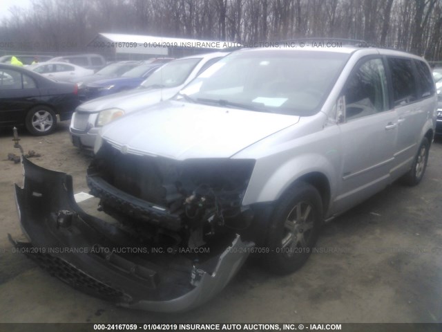 2A8HR54P78R793773 - 2008 CHRYSLER TOWN & COUNTRY TOURING SILVER photo 6