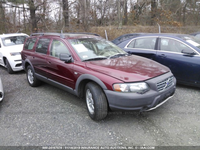 YV1SZ59H941161865 - 2004 VOLVO XC70 RED photo 1