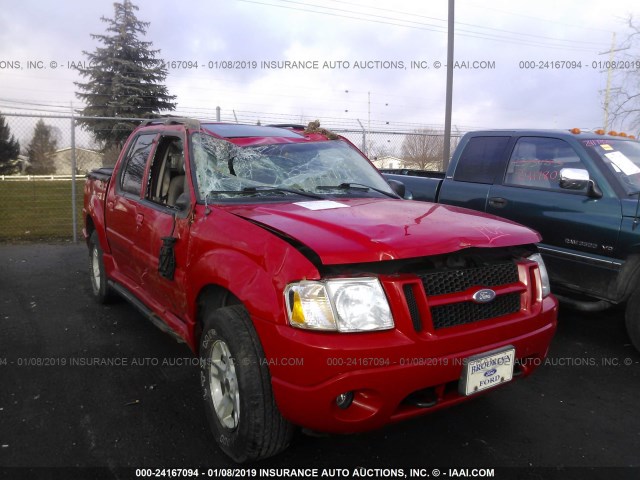 1FMZU77K05UA23561 - 2005 FORD EXPLORER SPORT TR  RED photo 6