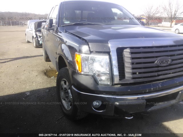 1FTFX1EF3BFA91080 - 2011 FORD F150 SUPER CAB BLACK photo 1