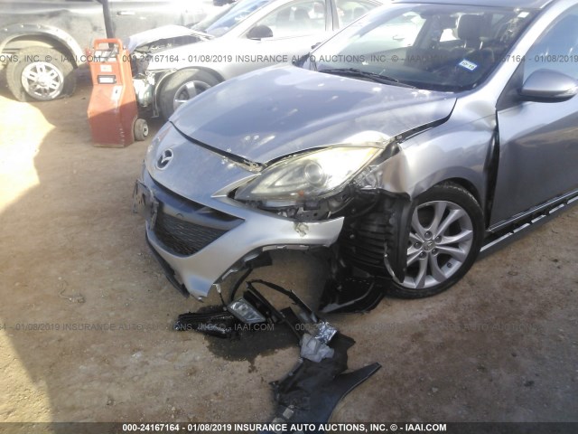 JM1BL1H56A1197855 - 2010 MAZDA 3 S SILVER photo 6