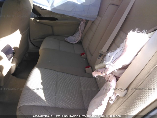 4T1BF1FK3HU723668 - 2017 TOYOTA CAMRY LE/XLE/SE/XSE TAN photo 8