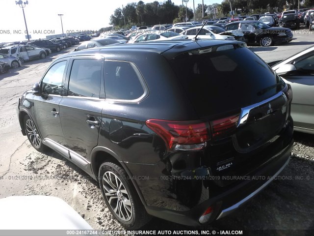 JA4AD3A39GZ006902 - 2016 MITSUBISHI OUTLANDER SE/SEL BLACK photo 3