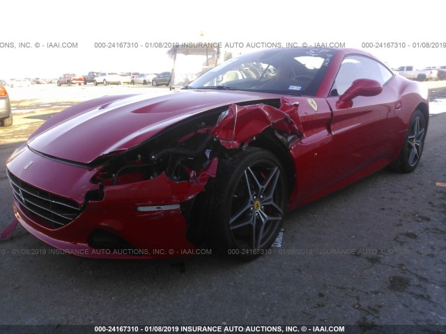 ZFF77XJA7H0223644 - 2017 FERRARI CALIFORNIA T  RED photo 2