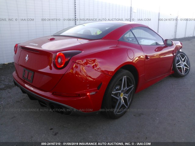 ZFF77XJA7H0223644 - 2017 FERRARI CALIFORNIA T  RED photo 4