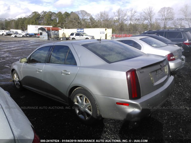 1G6DW677150160405 - 2005 CADILLAC STS SILVER photo 3