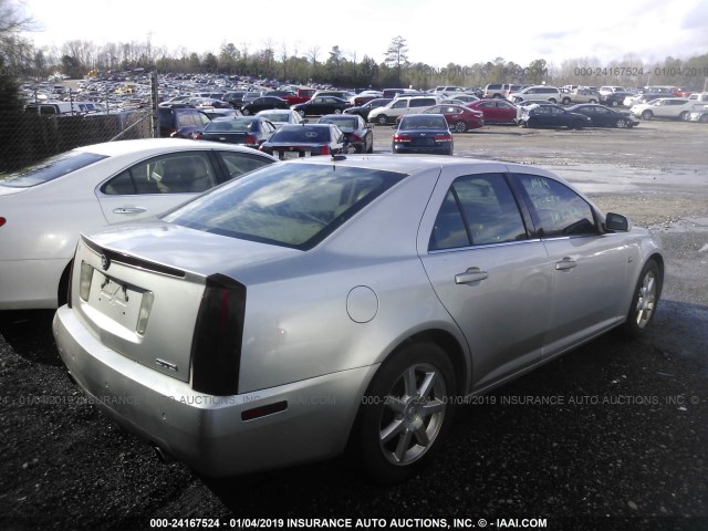 1G6DW677150160405 - 2005 CADILLAC STS SILVER photo 4