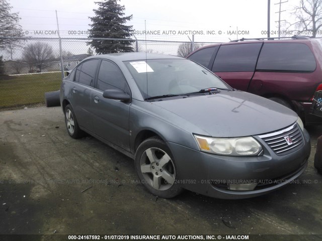 1G8AL55B16Z187198 - 2006 SATURN ION LEVEL 3 GRAY photo 1