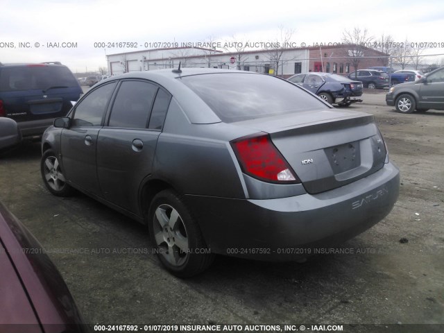 1G8AL55B16Z187198 - 2006 SATURN ION LEVEL 3 GRAY photo 3