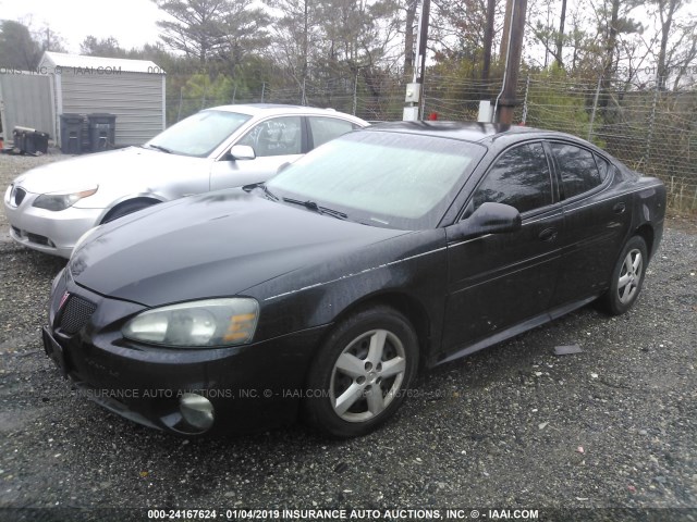 2G2WP522051173437 - 2005 PONTIAC GRAND PRIX BLACK photo 2