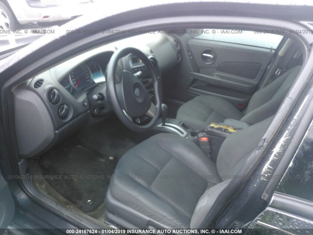 2G2WP522051173437 - 2005 PONTIAC GRAND PRIX BLACK photo 5