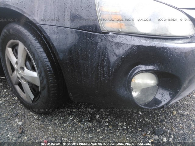 2G2WP522051173437 - 2005 PONTIAC GRAND PRIX BLACK photo 6