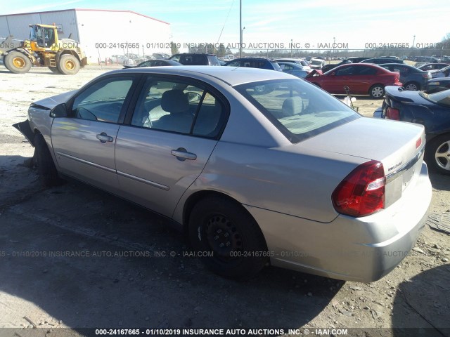 1G1ZS58F97F234841 - 2007 CHEVROLET MALIBU LS GRAY photo 3
