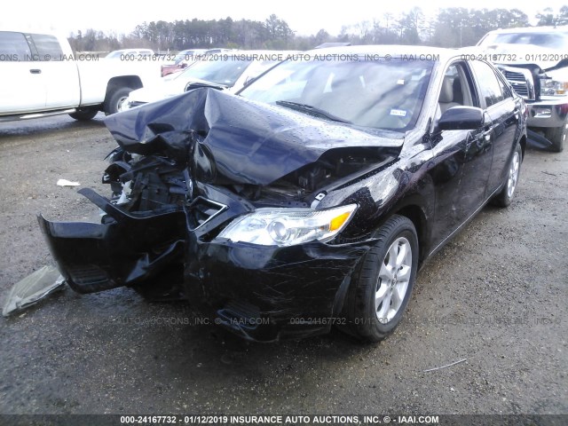 4T4BF3EK7BR131541 - 2011 TOYOTA CAMRY SE/LE/XLE BLACK photo 2