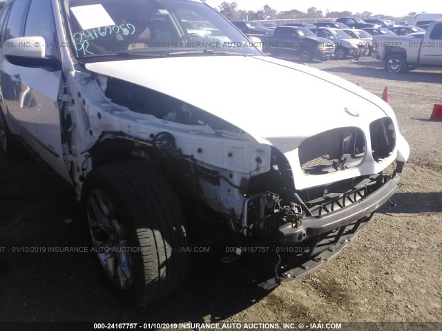 5UXZV4C51CL763394 - 2012 BMW X5 XDRIVE35I Biały zdjęcie 6
