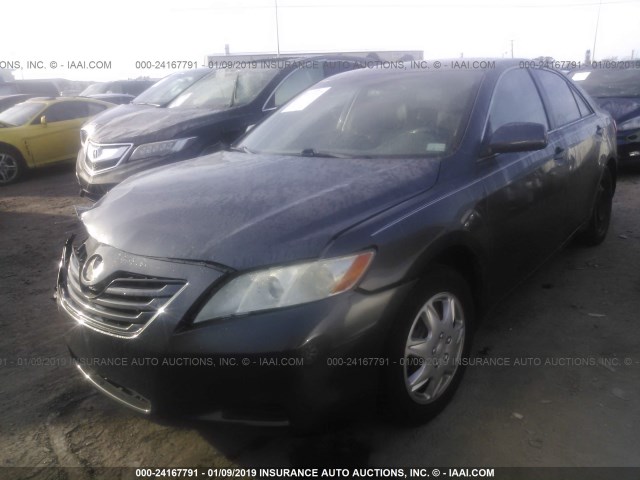 4T1BE46K99U388521 - 2009 TOYOTA CAMRY SE/LE/XLE GRAY photo 2