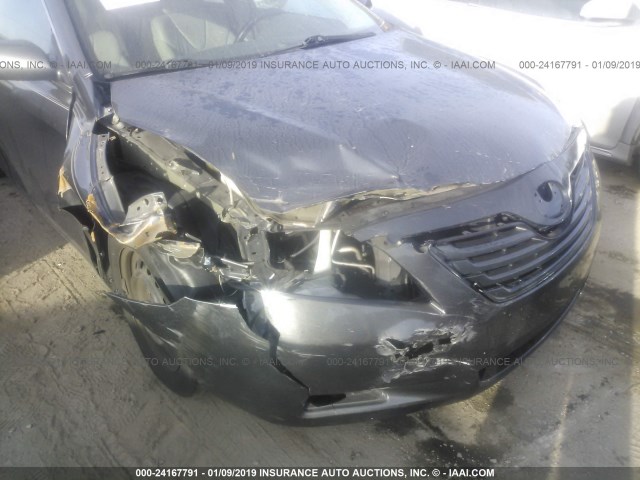 4T1BE46K99U388521 - 2009 TOYOTA CAMRY SE/LE/XLE GRAY photo 6