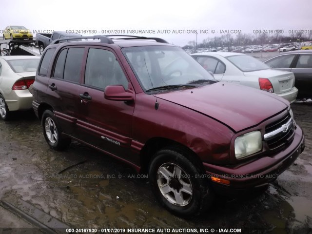 2CNBJ634136911291 - 2003 CHEVROLET TRACKER LT RED photo 1