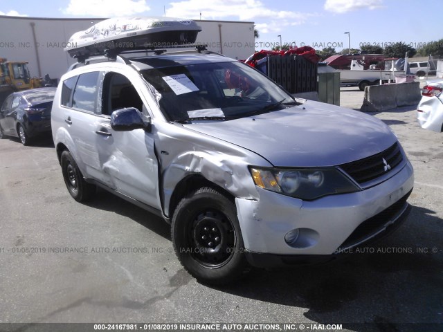 JA4MS31X67Z602488 - 2007 MITSUBISHI OUTLANDER ES/LS Gümüş foto 1