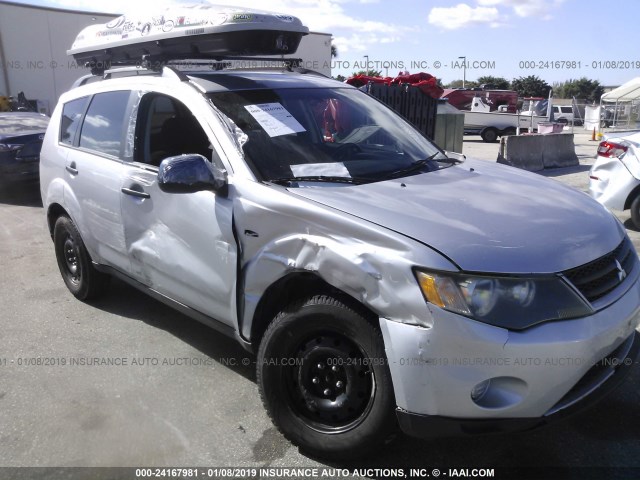 JA4MS31X67Z602488 - 2007 MITSUBISHI OUTLANDER ES/LS Gümüş foto 6