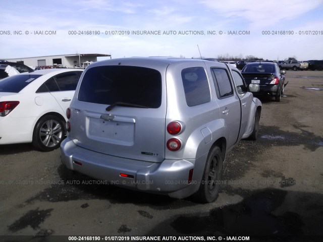 3GNBABFW0BS591723 - 2011 CHEVROLET HHR LT SILVER photo 4