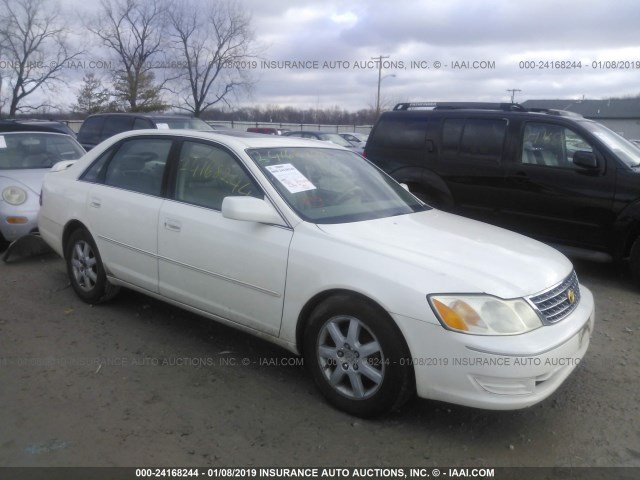 4T1BF28B33U283513 - 2003 TOYOTA AVALON XL/XLS WHITE photo 1