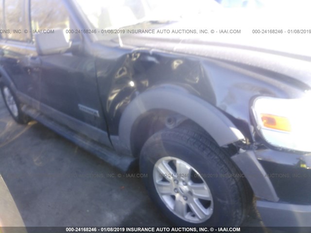 1FMEU73E16UA72980 - 2006 FORD EXPLORER XLT BLACK photo 5